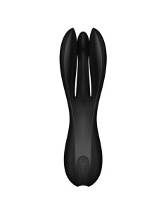 SATISFYER - TRIJŲ VIBRATORIUS 2 JUODAS