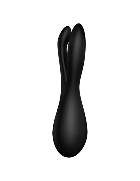 SATISFYER - TRIJŲ VIBRATORIUS 2 JUODAS