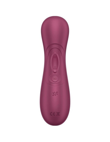 SATISFYER – 2 KARTOS „PRO 3“ SKYSTO ORO TECHNOLOGIJA, VYNO RAUDONO SPALVOS