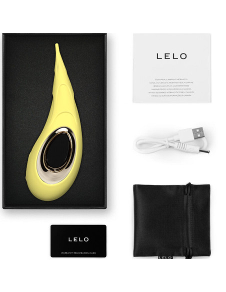 LELO - DOT CRUISE geltonas klitorio stimuliatorius