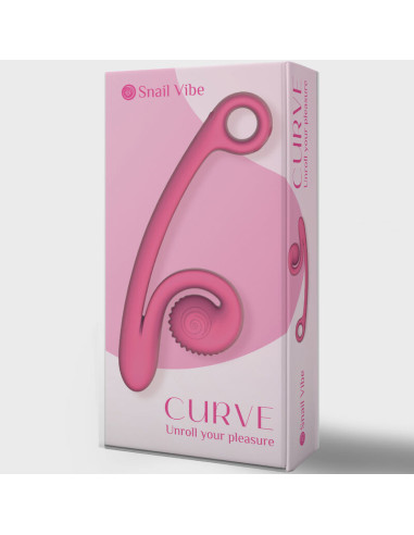 SNAIL VIBE - CURVE VIBRATORIUS ROŽINIS
