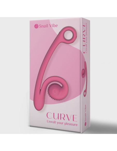 SNAIL VIBE - CURVE VIBRATORIUS ROŽINIS