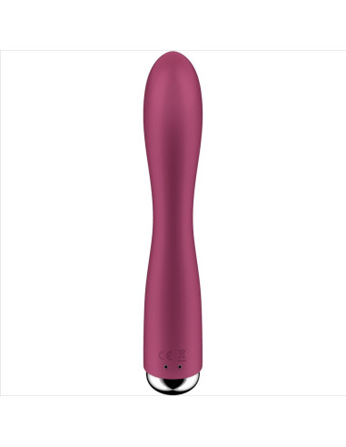 SATISFYER – BESIUKIANČIO TRIUŠIO 1 KLITORIO IR RAUDONOJO G-SPOT STIMULIACIJA