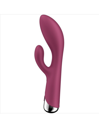 SATISFYER – BESIUKIANČIO TRIUŠIO 1 KLITORIO IR RAUDONOJO G-SPOT STIMULIACIJA