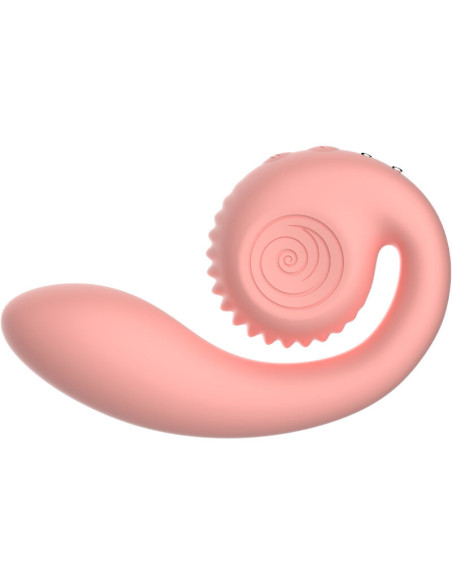 SNAIL VIBE - GIZI DVIGUBAS STIMULIATORIUS ROŽINIS