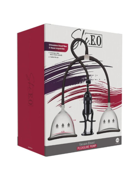 SHE.E.O - BREAST VACUUM PUMP S-M