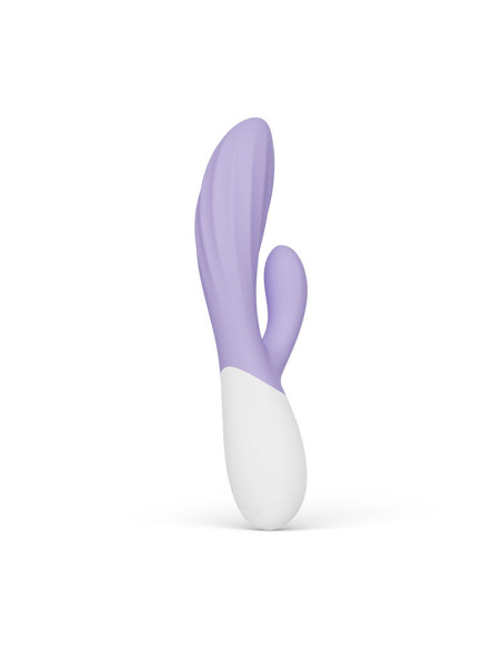 LELO - INA TWIST DOUBLE VIBRATOR RABBIT FOR G-SPOT AND CLITORIS LAVENDER