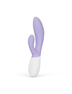 LELO - INA TWIST DOUBLE VIBRATOR RABBIT FOR G-SPOT AND CLITORIS LAVENDER 2