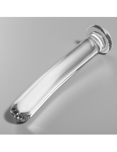 NEBULA SERIES BY IBIZA – 9 modelio dildo, borosilikatinis stiklas, skaidrus, 15,5 cm, storis – 2,5 cm 2