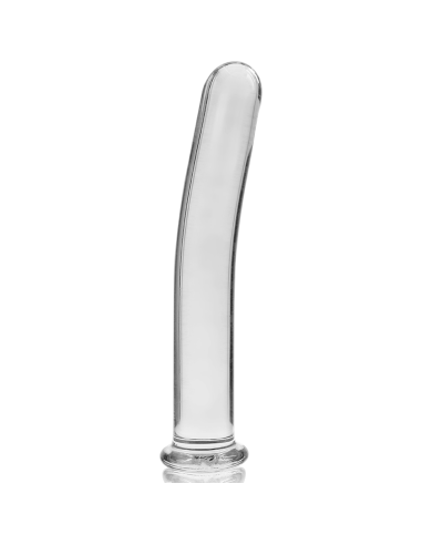 NEBULA SERIES BY IBIZA – 9 modelio dildo, borosilikatinis stiklas, skaidrus, 15,5 cm, storis – 2,5 cm