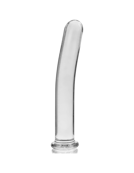 NEBULA SERIES BY IBIZA – 9 modelio dildo, borosilikatinis stiklas, skaidrus, 15,5 cm, storis – 2,5 cm