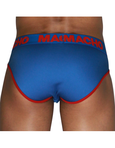 MACHO - MCH005 CLASSIC SLIP BLUE RED S