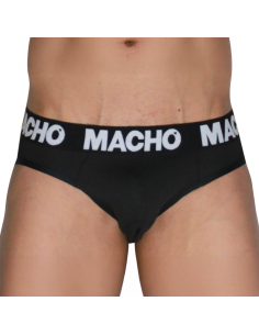 MACHO - MCH007 CLASSIC SLIP BLACK BLACK S 2
