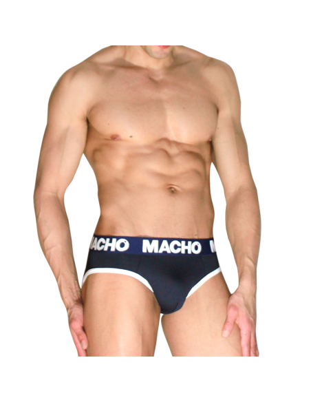 MACHO - MCH008 NAVY BLUE CLASSIC SLIP S