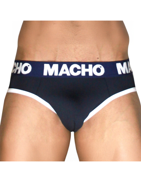 MACHO - MCH008 NAVY BLUE CLASSIC SLIP S