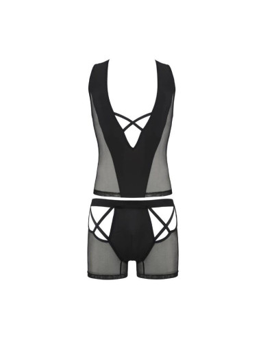 PASSION - 054 SET OSCAR BLACK S-M