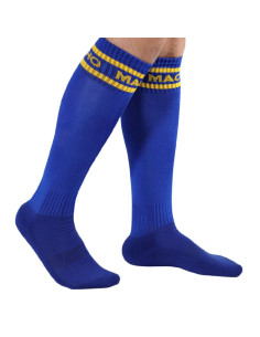 MACHO - LONG SOCKS ONE SIZE BLUE 2