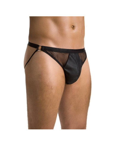 PASSION - 034 SLIP OPEN LUKE BLACK S-M