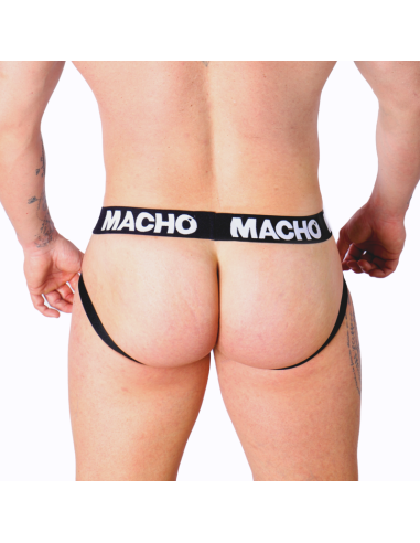 MACHO - MX26X1 JOCK GRID WHITE S