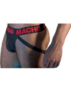 MACHO - MX26X2 JOCK BLACK-RED S 2