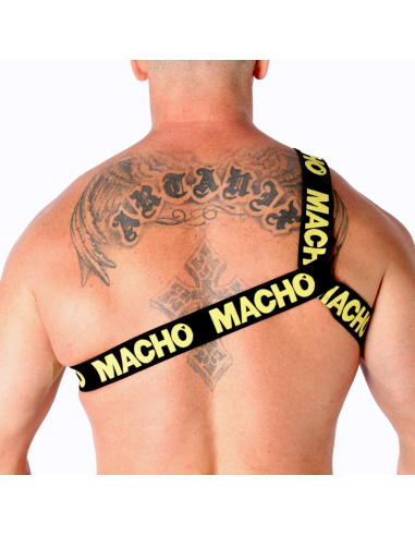 MACHO - ROMAN HARNESS YELLOW S-M