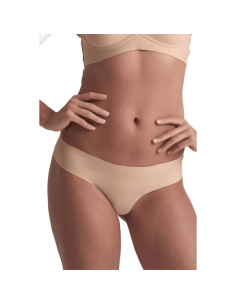 BYE-BRA - INVISIBLE THONG 2 PACK BEIGE and BLACK SIZE S 2