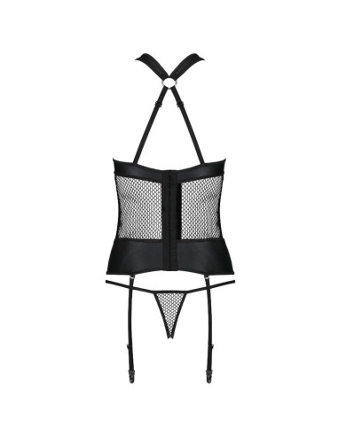 PASSION - AMANDA ECOLOGICAL LEATHER CORSET S-M