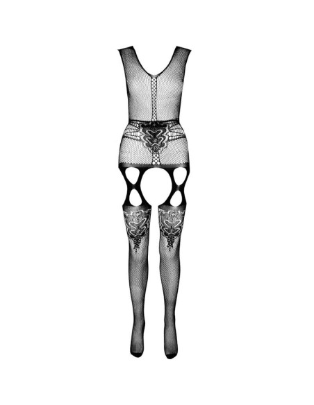 PASSION - ECO COLLECTION BODYSTOCKING ECO BS014 BLACK