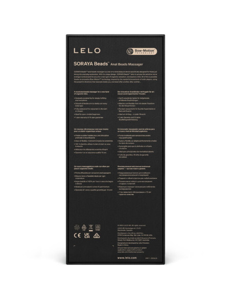 LELO - SORAYA BEADS VIOLET ANALINIS MASAŽUOKLIS