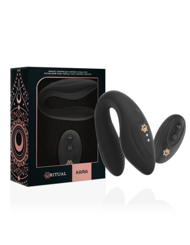 RITHUAL - KAMA REMOTE CONTROL FOR COUPLES AZABACHE