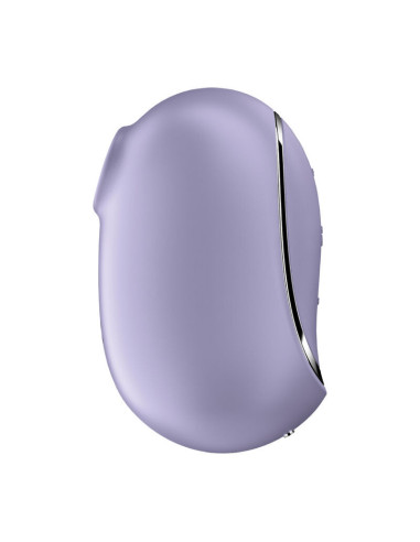 SATISFYER - PRO TO GO 2 DVIGUBAS ORO IMPULSUOTOJAS IR VIBRATORIUS VIOLETINIS