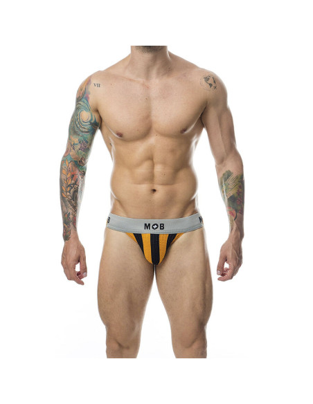 MOB - CLASSIC JOCK STRIPE ORANGE SIZE L