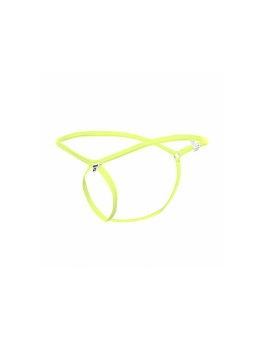 MOB - GREEN TEAR-SHAPED THONG SIZE L-XL