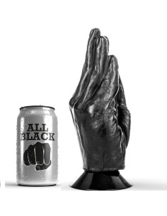 ALL BLACK - DILDO FISTING 21 CM