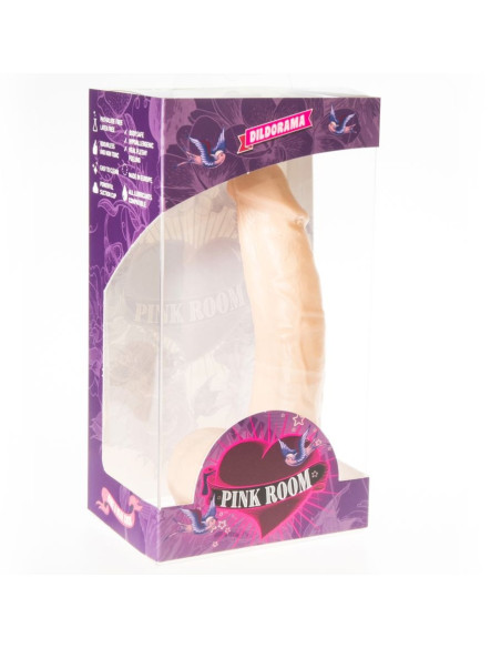 PINK ROOM - CONNOR REALISTINIS DILDO IŠ KŪNO 16 CM