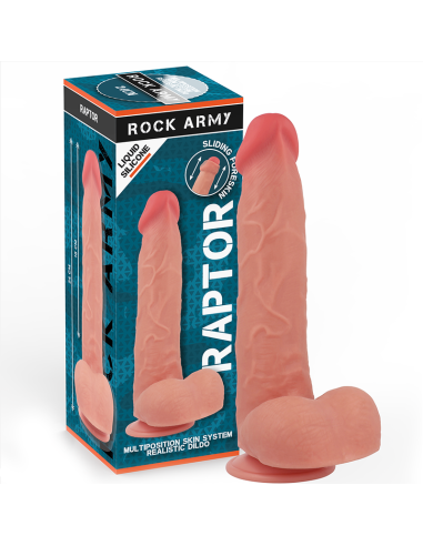 ROCKARMY - LIQUID SILICONE RAPTOR 24 CM -O- 4.4 CM