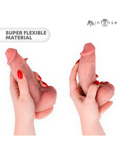 MR „INTENSE“ – MAŽAS SPENCER SILIKONINIS DILDO 19 CM –Ø– 4,5 CM