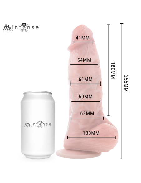 MR INTENSE - BIG PENIS SPENCER SILICONE DILDO 25.5 CM -Ø- 6.2 CM