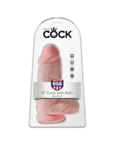 KING COCK - REALISTIC PENIS CHUBBY 23 CM