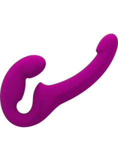 FUN FACTORY - SHARE LITE DOUBLE DILDO BLACKBERRY
