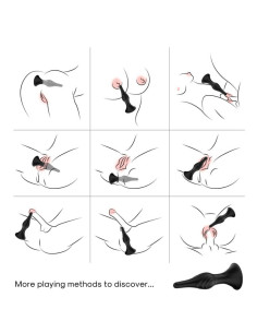 ARMONY - VIBRATOR and ANAL PLUG REMOTE CONTROL BLACK 2
