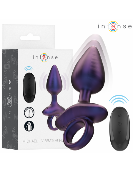 INTENSE - MICHAEL VIBRATING ANAL PLUG MODEL 2 REMOTE CONTROL