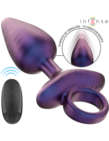 INTENSE - MICHAEL VIBRATING ANAL PLUG MODEL 2 REMOTE CONTROL