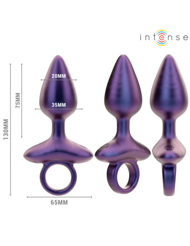 INTENSE - MICHAEL VIBRATING ANAL PLUG MODEL 2 REMOTE CONTROL
