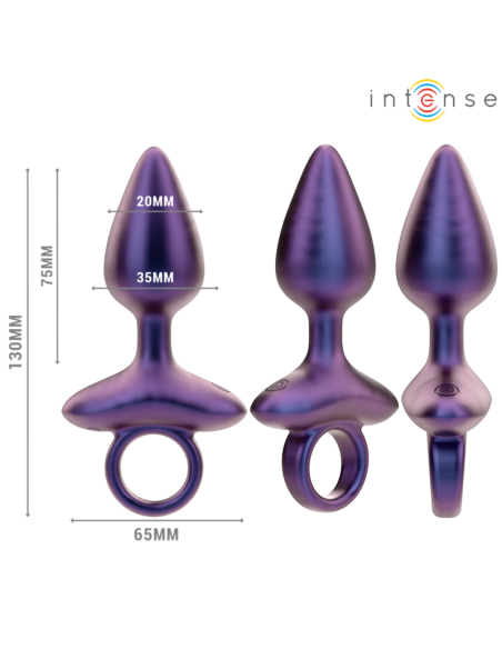 INTENSE - MICHAEL VIBRUOJAMAS ANALINIS KAIŠTIS, MODEL 2, NUOTOLINIO VALDYMO PULTELIS