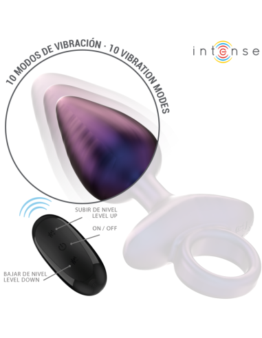 INTENSE - MICHAEL VIBRUOJAMAS ANALINIS KAIŠTIS, MODEL 2, NUOTOLINIO VALDYMO PULTELIS
