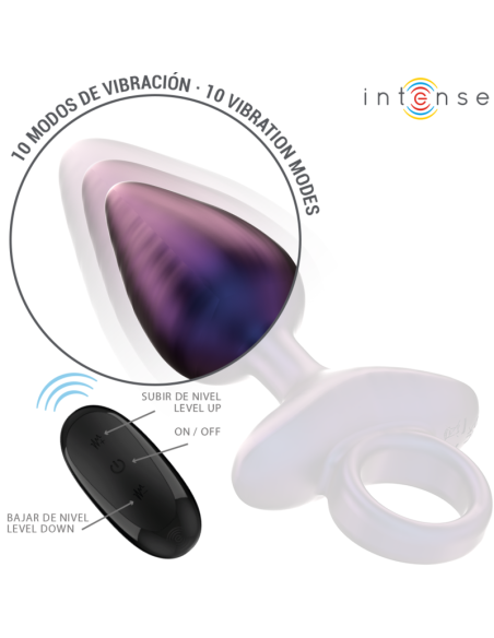 INTENSE - MICHAEL VIBRATING ANAL PLUG MODEL 2 REMOTE CONTROL