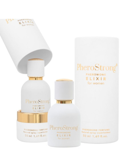 PHEROSTRONG - FEROMONŲ ELIKSYRAS MOTERIMS 50 ML