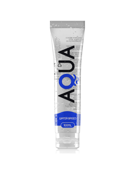 AQUA QUALITY - VANDENS PAGRINDU PAGAMINTAS LUBRIKANTAS 100 ML