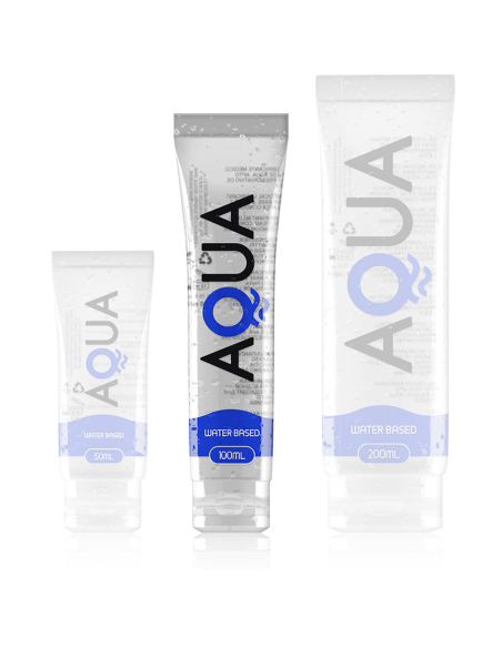 AQUA QUALITY - VANDENS PAGRINDU PAGAMINTAS LUBRIKANTAS 100 ML